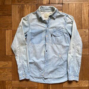 NWOT Chimala Denim Chambray shirt Small